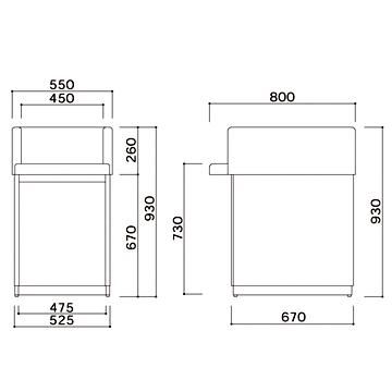 ◼︎送料込◼︎【omoio】ベビールーム　据置型おむつ交換台オムツっ子NR omoio オモイオ ～ みんなの想いを ～ / ベビールーム