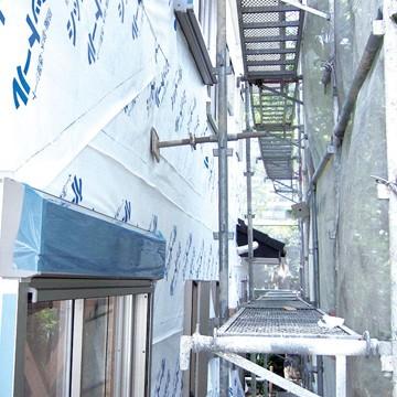 MF 透湿防水シート シットール 100【点線のみ/ロゴ印刷なし】 1000mm×100m 2本 外壁下地材 【岩面】