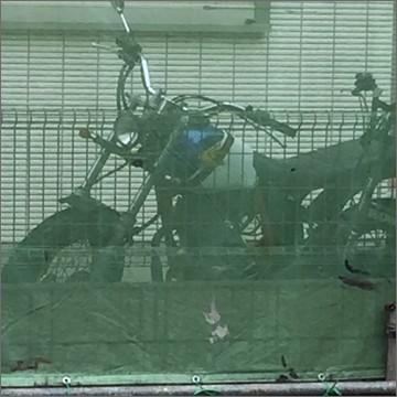 足場メッシュシート ラッセルメッシュ グリーン 1.8m幅×3.6m 15枚 建築用ネット 飛散防止ネット 防炎メッシュシート 熱田資材 |  | 05