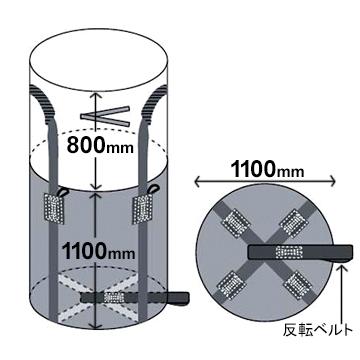 ブラックエース 耐候性 大型土のう BA-002 1100φ×1100H 10枚 熱田資材 災害 土木 河川工事 原材料等の運搬 |  | 01