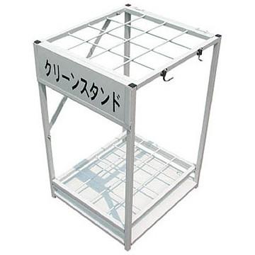 サンコー クリーンスタンド 現場の傘立て ホウキ収納 フック付き |  | 01