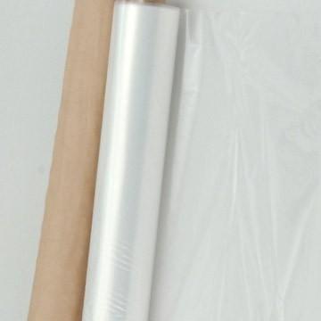 輸入養生ポリフィルム S #15 厚み 約0.075mm 1800mm幅×50m 2本 養生ポリシート ビニールシート |  | 01