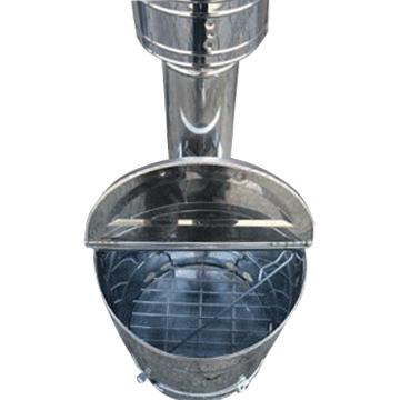 SANWA ステンレス焼却器 60L サンワ  ドラム缶 焼却炉 軽量 屋外 軽量 家庭用 焼却炉 家庭ごみ 落ち葉 木材の焼却に |  | 01