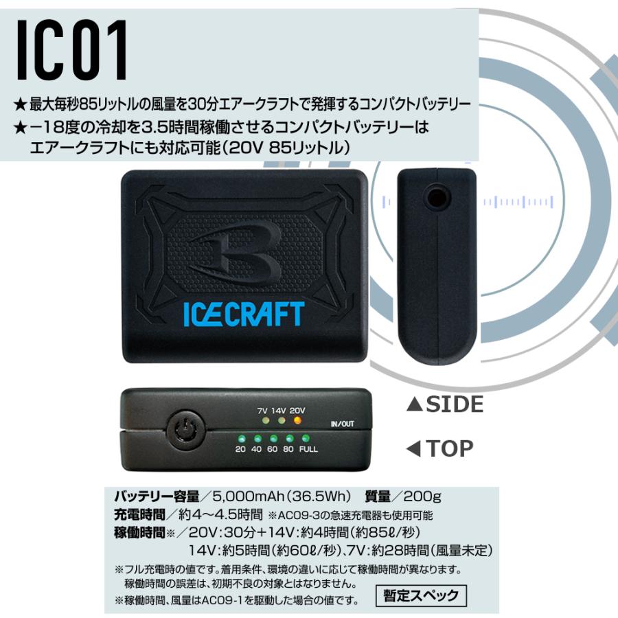 IC101S アイスクラフト ペルチェ フルセット 一式 バートル