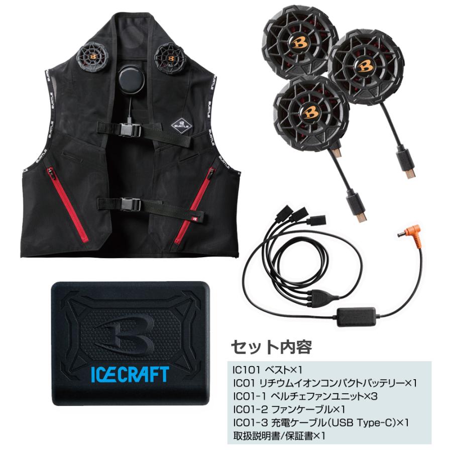 IC101S アイスクラフト ペルチェ フルセット 一式 バートル
