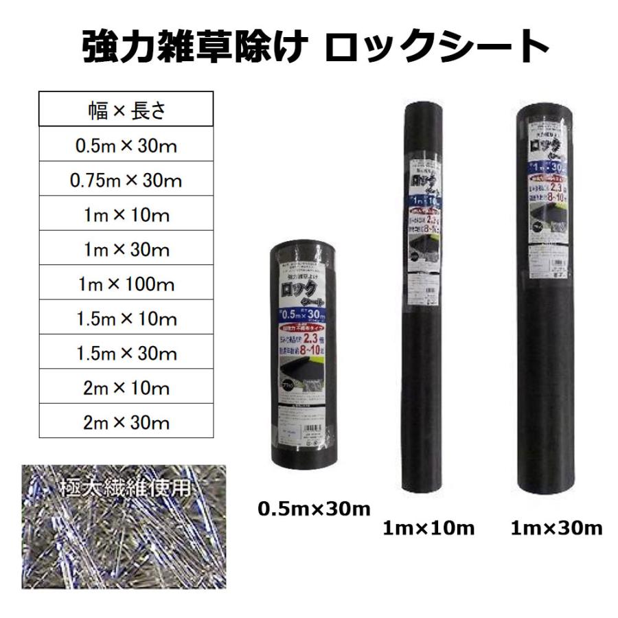 シンセイ 超強力防草シート ロックシート SS-240-Bをレビュー！クチコミ・評判を
