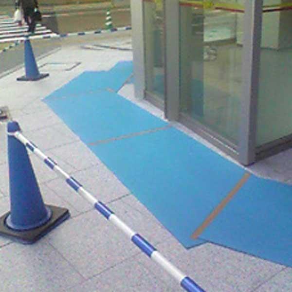 ベストボード2 厚さ2mm 910mm×1820mm 100枚 エムエフ 引越 床養生 搬入 台車搬入 エムエフ 青ベニヤ 青板 181180030 |  | 05