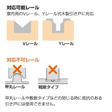 ダイケンDAIKEN エコキャッチ 引戸引き込み装置 ECK-07型 ECK-07Sシルバー/ECK-07Gシャンパンゴールド | DAIKEN | 03