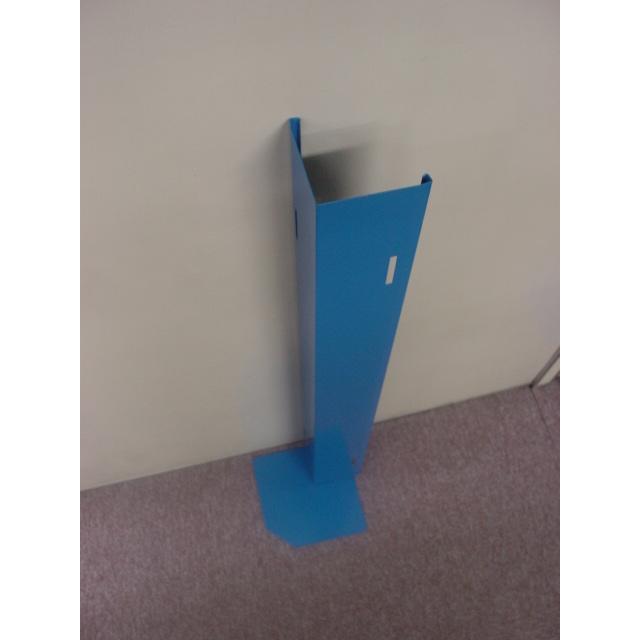 スチール製ウォールキーパー 10本 L型スタンド コーナー型914 壁面 エレベータ 養生材 クッション材 | 