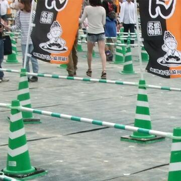 サンコー カットスコッチコーン 660H 緑白/赤白/青白/黄白 Φ50 Φ40 20本 三甲 カラーコーン パイロン |  | 03