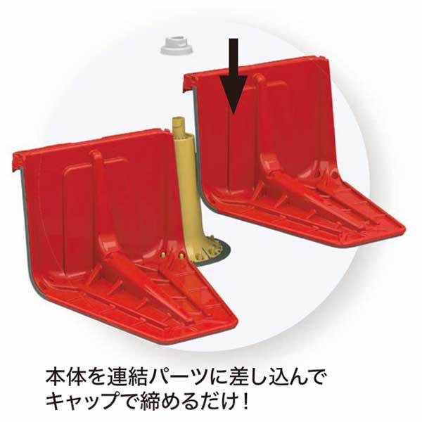 止水板 プラバリア 約3.2ｍ分 SEKISUI 一式 セット （本体4個+連結パーツ5個+エンドパネル2個） 積水テクノ成型 個人宛配送不可 |  | 04