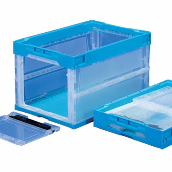 サンコー オリコンラック　L51B 5個 オリコン 透明マド  軸パーツあり、無えらべます | 