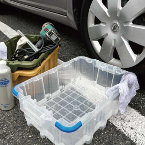ネオスター ネスコン（10個）【フタ別売】スタッキングorネスティング可能なコンテナ 洗車時 細かなパーツの持ち運びに便利 |  | 09