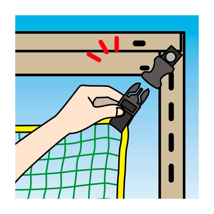 防災用品 防災ネット 落ちないくん2 900 書類、商品の飛び出し防止 |  | 06