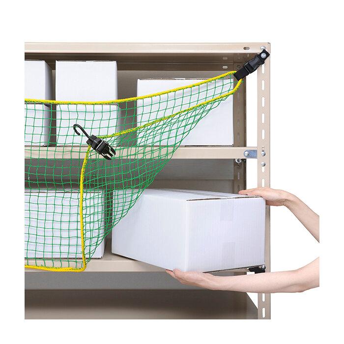 防災用品 防災ネット 落ちないくん2 900 書類、商品の飛び出し防止 |  | 08