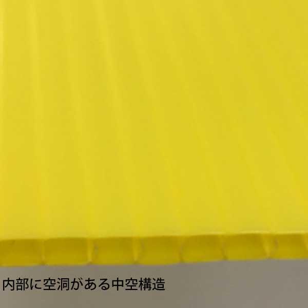 日本に プラベニ R イエロー 黄 厚み 4mm 910mm×1820mm 10枚 プラダン プラベニヤ プラスチック段ボール ダンボール 床養生 