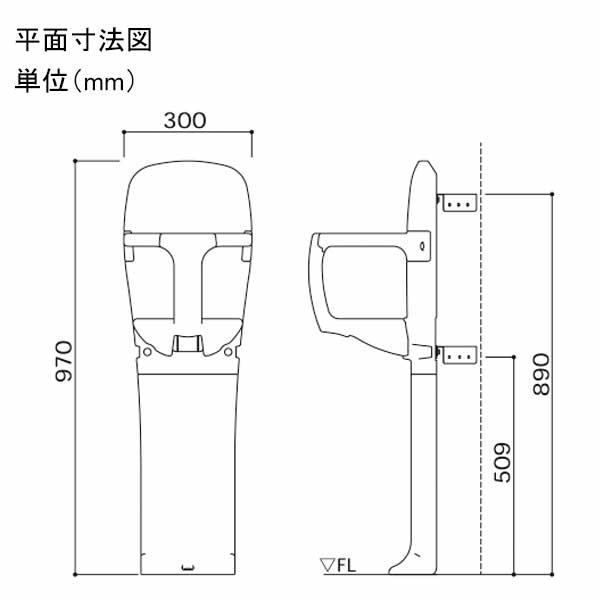 まっててねH1 平面・コーナー兼ステンレススタンドセット用 TS-H1-SUS オモイオ お子様 待機場所 |  | 03