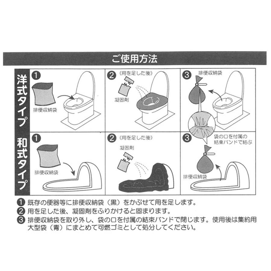 純正日本製品 簡易トイレセット100回セット パワフルDeo 防災 災害 緊急 避難 対策 用品 用具 グッズ 非常用 備蓄品 椅子式 洋式 |  | 03