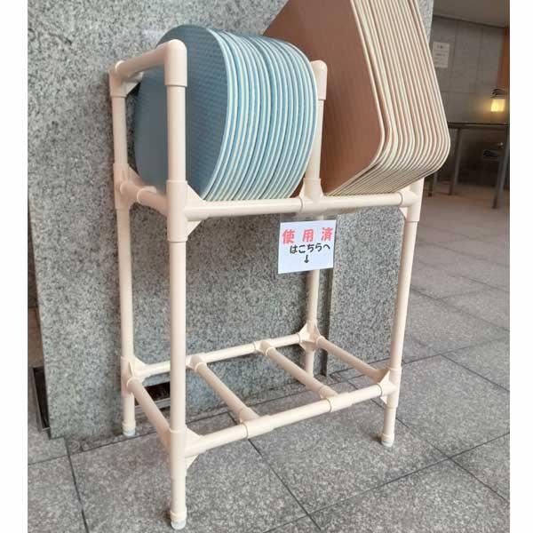 サウナマット専用収納棚 みずわ工業 座・湯〜ラック サウナマット収納 お風呂マット サウナ用_3