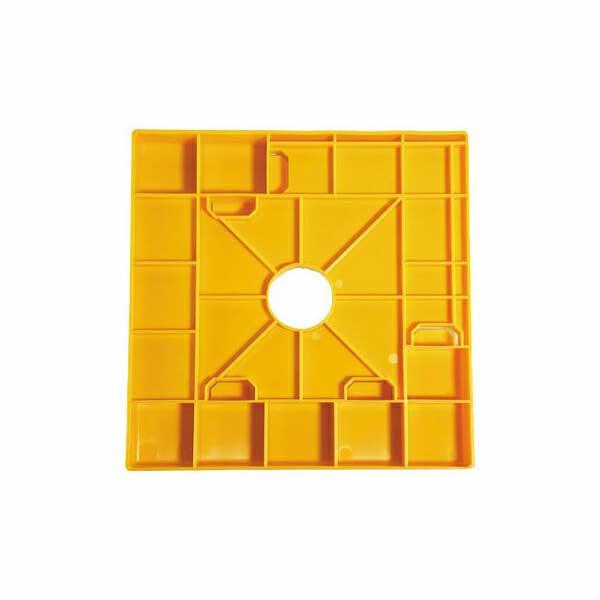 足場資材 ウルトラワイドベース120角 アンダーベース 兼用120角対応 スライド式 40枚ウルトラワイドベース