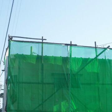 萩原工業 メッシュシート ソフトメッシュ 1.8m×5.4m ブルー グリーン 