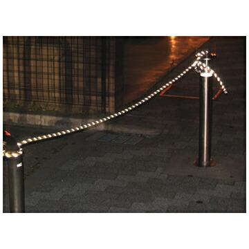 エスファクトリー 反射ラインロープ 反射トラロープ SF-A101 φ10mm×20m 工事現場 土木工事 区画標示 |  | 05