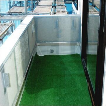 人工芝 HT-60 ロールタイプ 逆巻 幅910mm×長さ20m 芝丈6mm 透水仕様 |  | 03