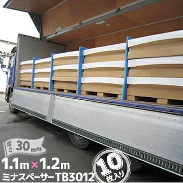 ミナスペーサー 隙間 梅太郎 TB3012 約30mm×1100mm×1200mm 10枚 緩衝 引越用品 引越し資材 梱包用品 梱包資材 養生用品 業務用 | 