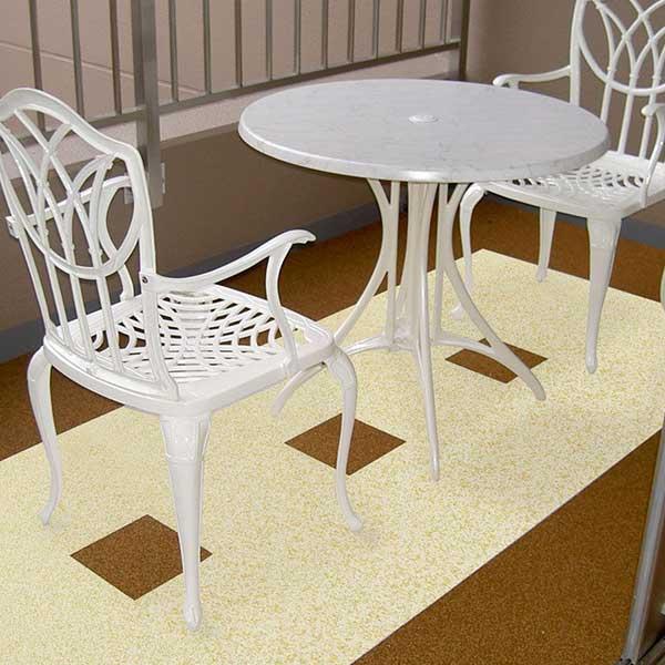クッションクール 1m×5m×5mm（1巻） ゴムチップマット 赤外線反射 滑り止めマット_6