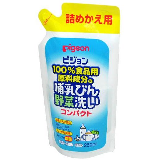 ピジョン 哺乳びん野菜洗いコンパクト 詰替用 250ml よかいち 通販 Yahoo ショッピング