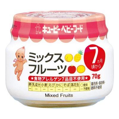キユーピーベビーフード ミックスフルーツ 瓶詰70g 7ヵ月頃から 離乳食 よかいち 通販 Yahoo ショッピング