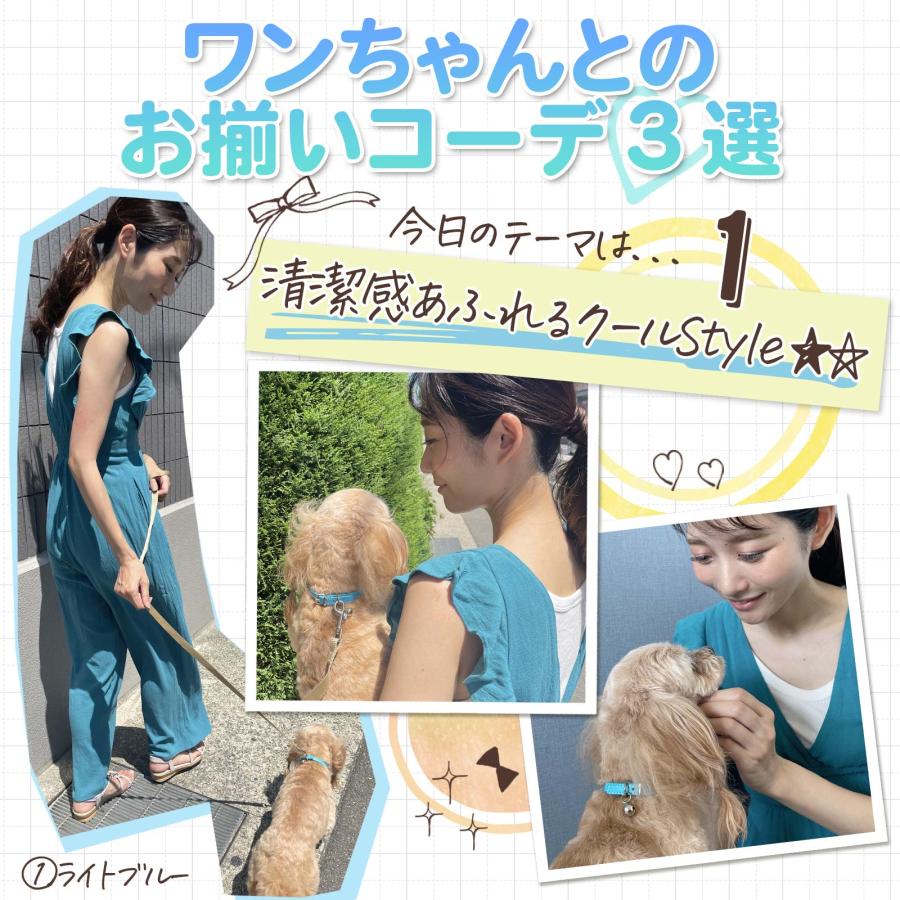 犬 首輪 猫 首輪 おしゃれ 鈴 定番 スタンダード PU レザー シンプル 小型犬 中型犬 ドッグ  かっこいい 散歩 人気 カラフル LaLUCA｜yokadoh-shop｜23