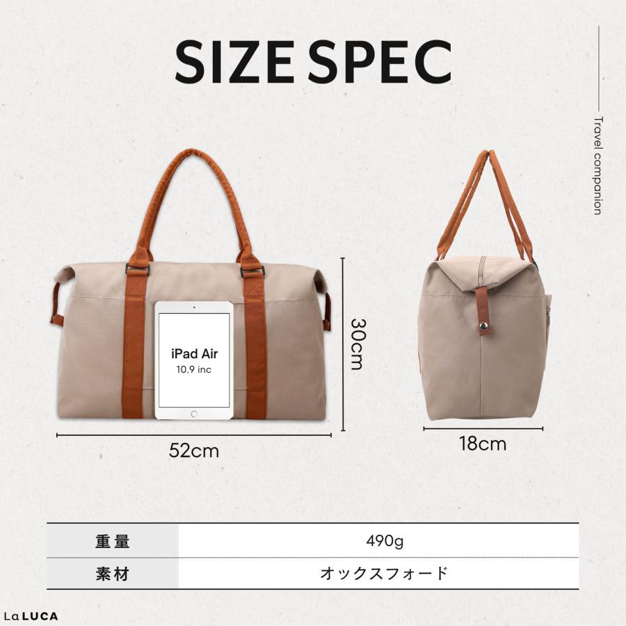 LaLUCA ボストンバッグ レディース メンズ 男女兼用 修学旅行 キャリー