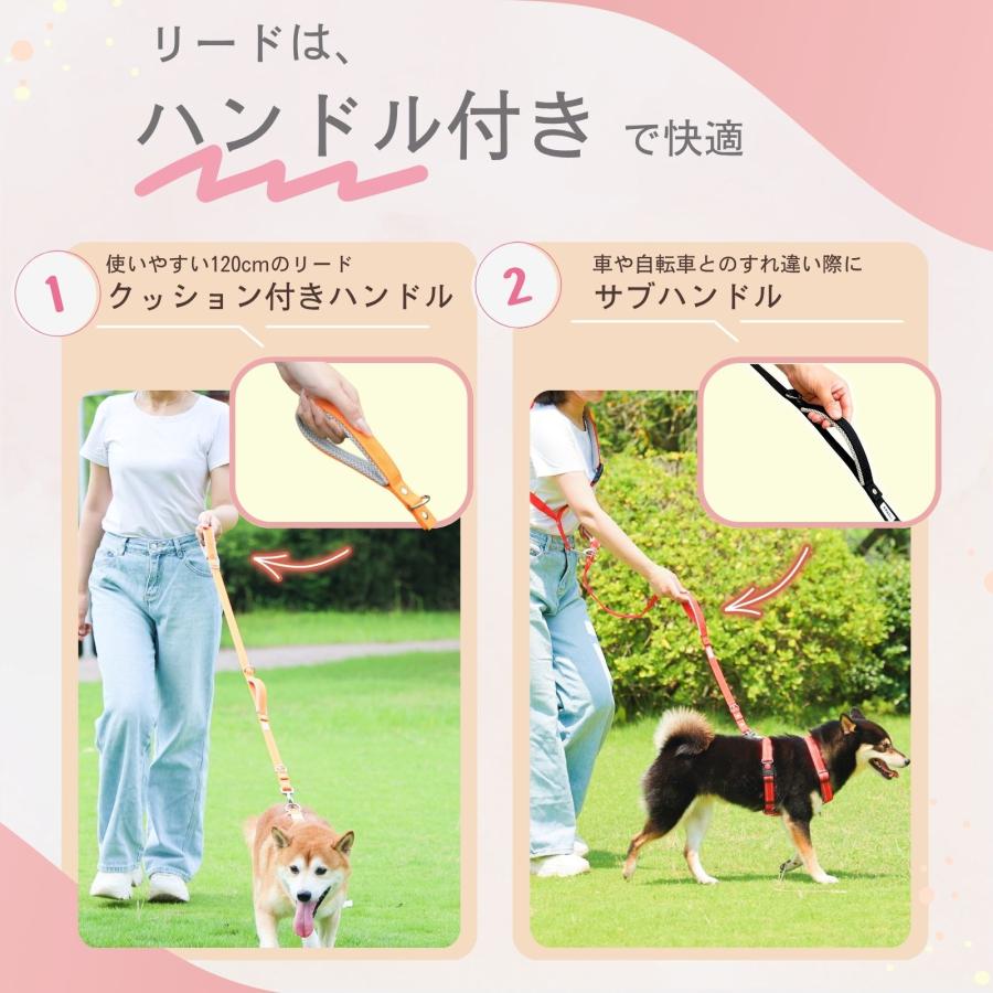 LaLUCA 犬 ショルダーリード リード 小型犬 中型犬 大型犬 アドバンス