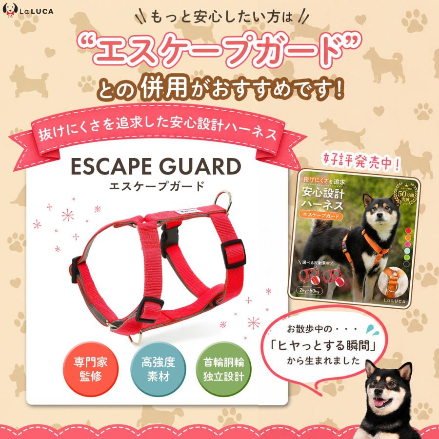 LaLUCA 犬 ダブルナスカン リード 小型犬 中型犬 大型犬 アドバンス