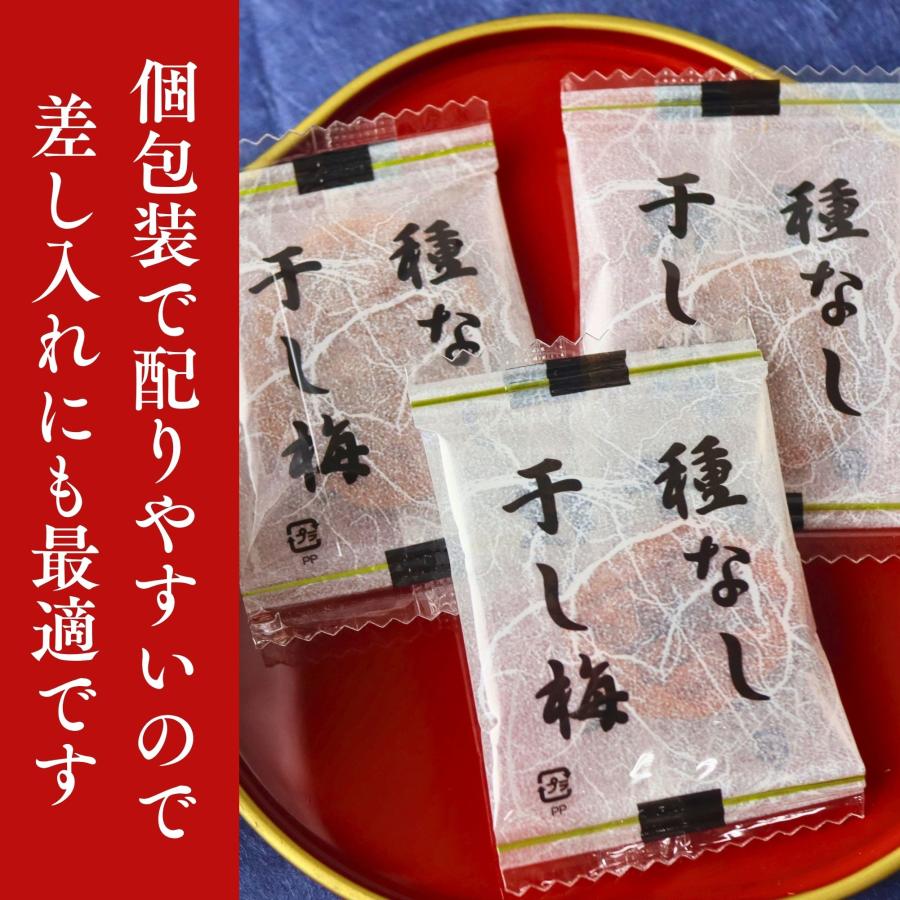 種なし干し梅 300g 【お得 な 100g × 3袋 セット】個包装 やさしい