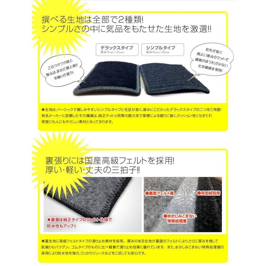 フロアマット ハイエースワイド 200系 スーパーロング 荷室