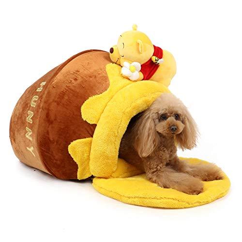 犬 ハウス ディズニー くまの プーさん ハニーポットハウス 犬 猫 ベッド ドーム かわいい インテリア 犬のハウス 猫のハウス 小型犬 シニア犬 S よかろうもんストア 通販 Yahoo ショッピング