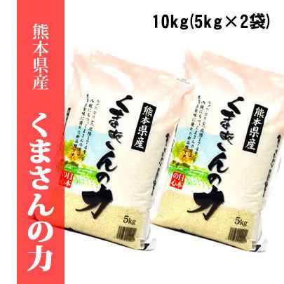 令和４年産米　熊本県産くまさんの力　白米10kg(5kg×2袋)　｜yokayokamai