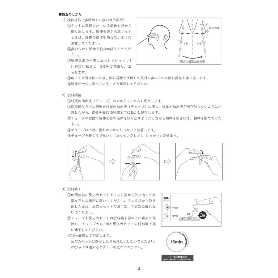 GLINE 1キット 一般用 医療用 抗原検査キット コロナ抗原検査キット コロナ 薬局 コロナ検査キット 厚生労働省承認 第1類医薬品｜yokkamachi1｜07