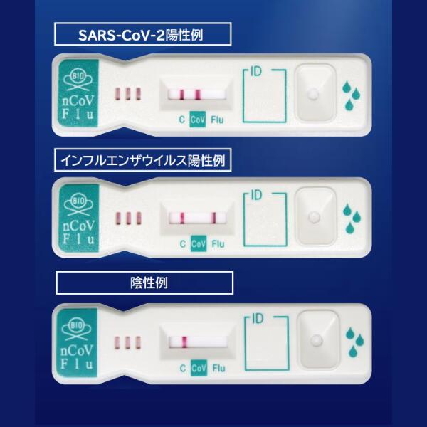 第1類医薬品 KBM ラインチェックnCoV/Flu (一般用) 追跡可能メール便   JAN:4987692805112｜yokkamachi1｜05