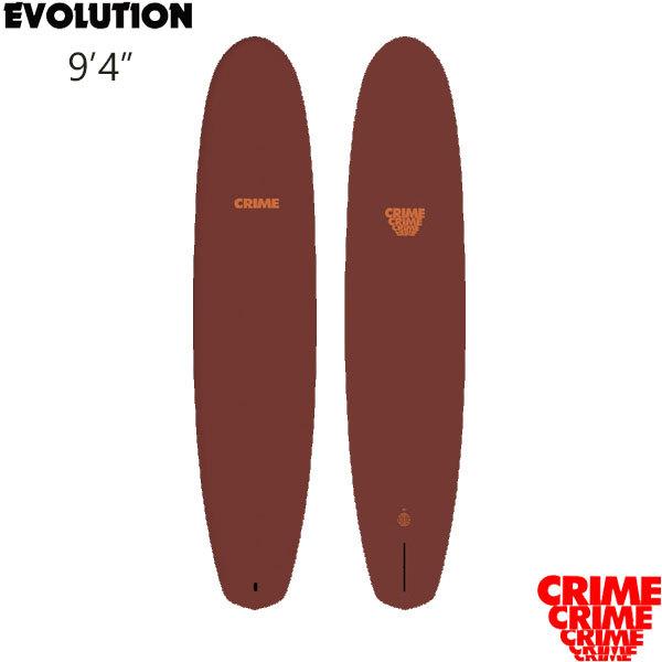CRIME SURFBOARDS サーフボード EVOLUTION 9'4” 83.3L ソフトボード ログ crime14THE USA