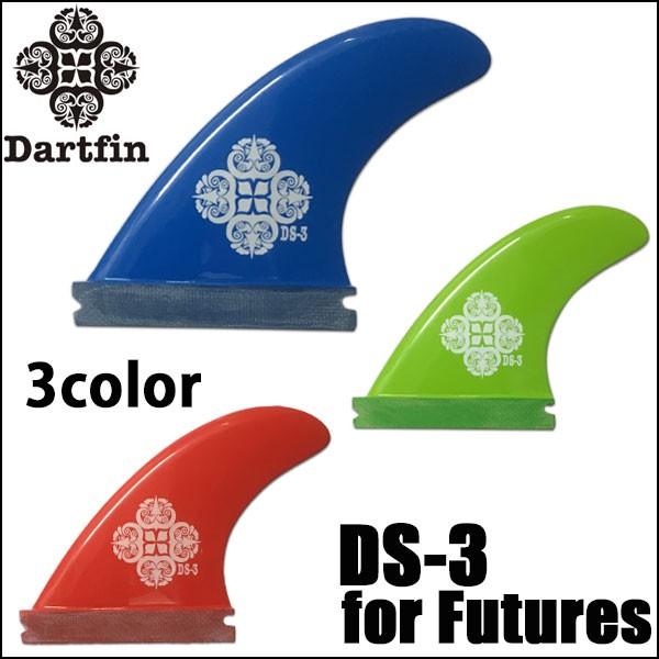 DART FIN ダートフィン サイドフィン DS3 GLASS ロングボード for FUTUREフィン dfds3ftTHE USA