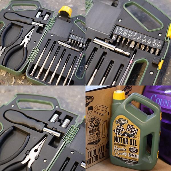 DULTON ダルトン "TOOL KIT MOTOR OIL" ツールキット 工具 メンテナンス セット dulton01THE USA