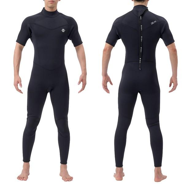 バーゲンで サーフィン マリンスポーツ 半袖 ジャージ素材 メンズ シーガル 3 2mm ウェットスーツ ジーク Zeak 男性用 アウトドア Sup ウエットスーツ