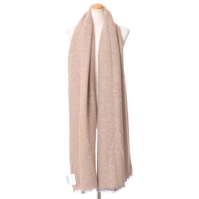 ブルネロクチネリ(Brunello Cucinelli) 両面ストール カシミア混合 ゴールドグレー :172mscdar062:ヨコアンティ -  通販 - Yahoo!ショッピング