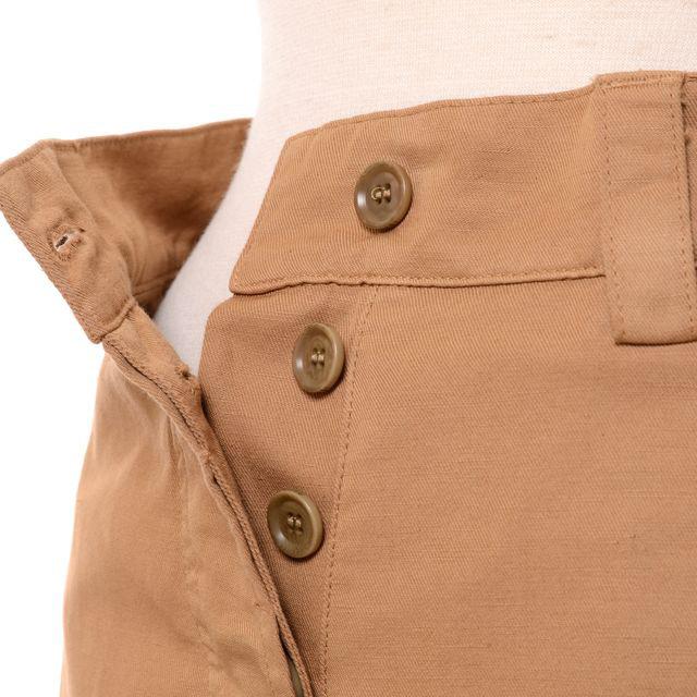 ASPESI (アスペジ) 無地パンツ スラックス キャメル カジュアル www