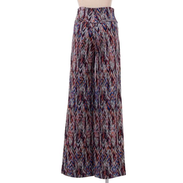 商舗商舗ミッソーニ Missoni ストレートパンツ レーヨンミックス