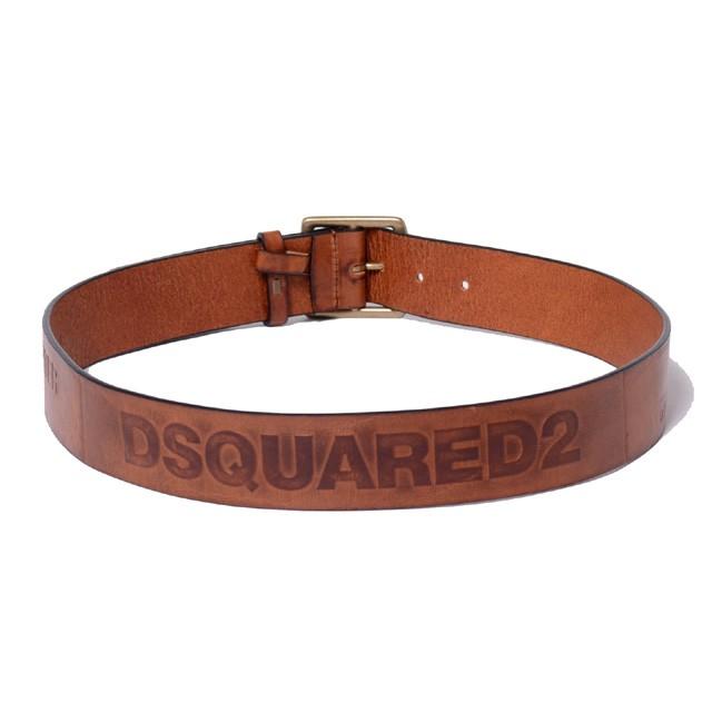 30% OFF ディースクエアード Dsquared2 バックルベルト 牛革 ダークブラウン｜yokoaunty｜02