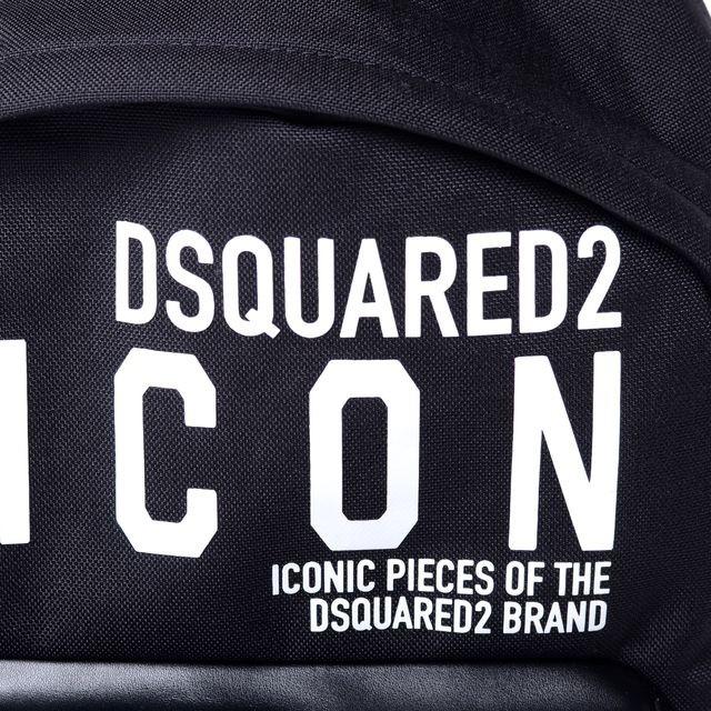 30% OFF ディースクエアード Dsquared2 ICONバックパック リュックサック ブラック｜yokoaunty｜05